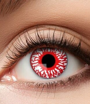 Daily contact lenses and bloodshot eyes