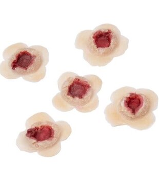 Kogelgaten  ( 5stuks 25x25mm) 815