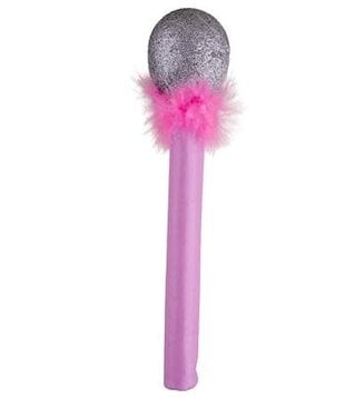 Microfoon roze (6 x 26 cm)
