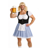 Der alpenrocker dress with wig man - L/XL