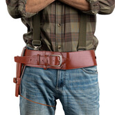 holster lederlook bruin