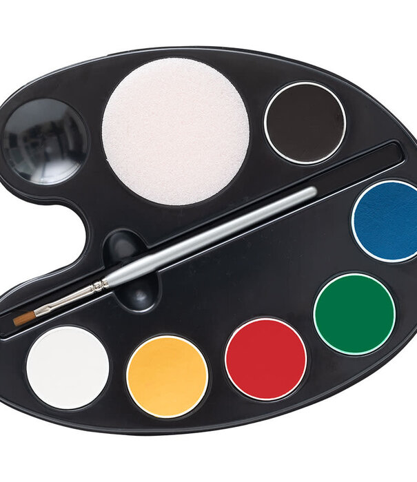 Pintura by kryolan waterpalet 6 kleuren