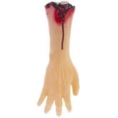 Afgehakte arm met bloed 40 cm
