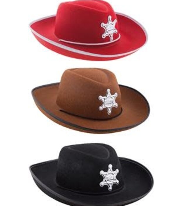 chapeau de cowboy shérif enfant