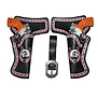 Double holster with 2 pistols