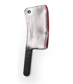 Bebloed Slagersmes Donker - 42 cm
