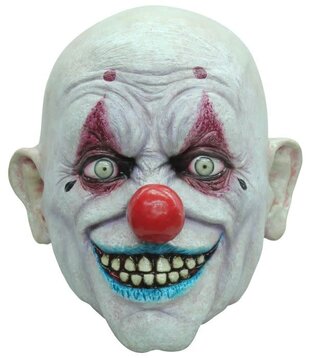 Volledig Hoofdmasker - Crappy the Clown