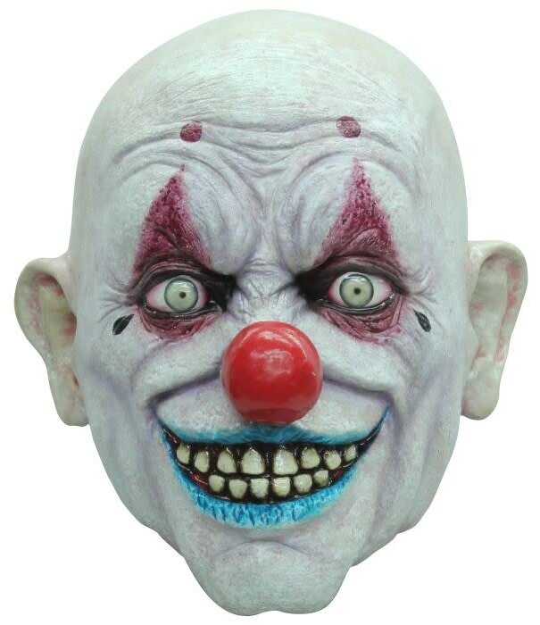 Volledig Hoofdmasker - Crappy the Clown