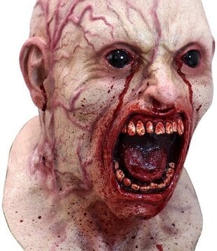 masker infected zombie