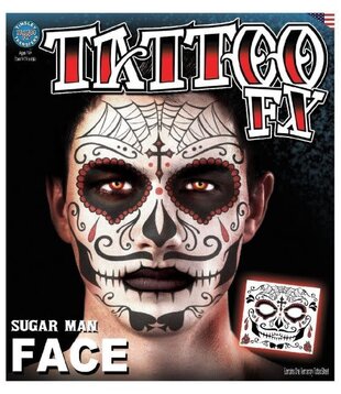 Tattoo FX Gezicht Sugar man