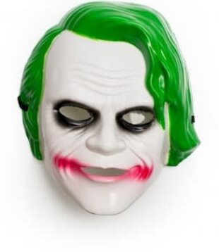 Joker masker groen pvc