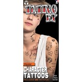 Character tattoo / Hipster