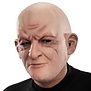 Latex masker man met kaal hoofd