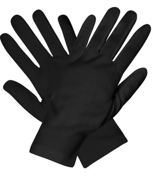Paire de gants noirs basiques