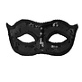 Oogmasker Venice sequins zwart