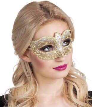masker venetiaans goud