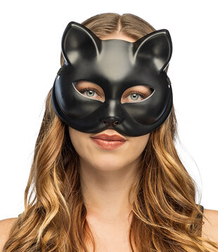Masker Kitty zwart