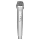 Microfoon zilver  23,5cm
