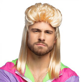 pruik Larry blond / nektapijt