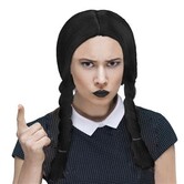 Perruque de Mercredi Addams