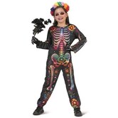 Jumpsuit Bloemig Skelet