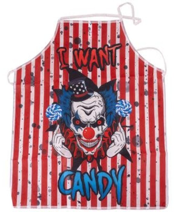 Carnevil "I Want Candy" Apron