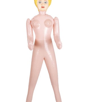 opblaasbare pop dame 150cm