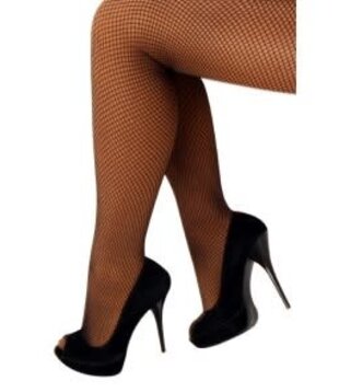 Collants résille noirs, taille unique
