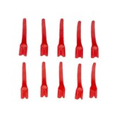 10 Nagels duivel rood