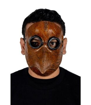 masker bruin De pest