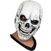 Volledig Hoofdmasker - Bonejangles White doodshoofd