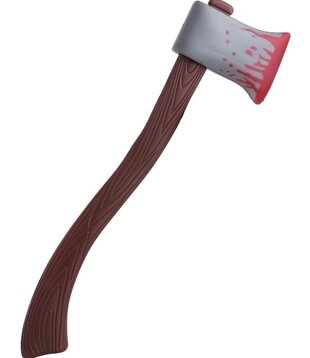 bijl met bloed 58 cm