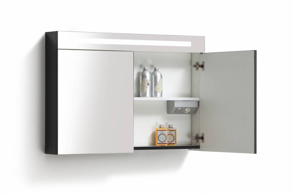 Aqua Royal Spiegelkast 120 Cm Met Tl Verlichting En Stopcontact 4 ... Aqua Royal Spiegelkast 120 Cm Met Tl Verlichting En Stopcontact 4 ...