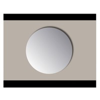 Spiegel Rond Sanicare Q-mirrors Zonder Omlijsting 120 cm PP Geslepen