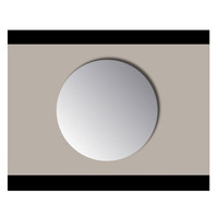 Spiegel Rond Sanicare Q-mirrors Zonder Omlijsting 85 cm PP Geslepen