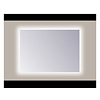 Sanicare Spiegel Sanicare Q-mirrors Zonder Omlijsting 60 x 85 cm Rondom Cold White LED PP Geslepen