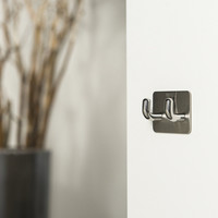 Dubbele Haak Tiger Pinky Metaal RVS