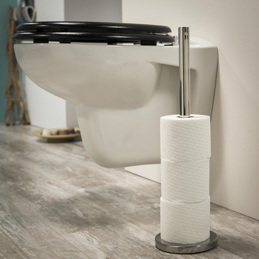 Toiletrolstandaard Tiger Boston RVS Glans