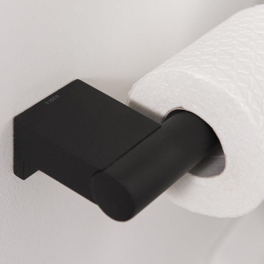 Toiletrolhouder Tiger Bold Zwart