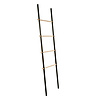 Cipi Handdoekladder Cipi Scala 49x170x3 cm Metaal Zwart