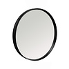 Badkamerspiegel Cipi Ordina 80 cm Rond Mat Zwart