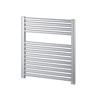 Designradiator Haceka Sinai Satijn Adoria 59x69 cm Grijs Onderaansluiting (367 Watt)