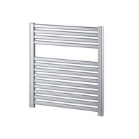 Designradiator Haceka Sinai Satijn Adoria 59x69 cm Grijs Onderaansluiting (367 Watt)