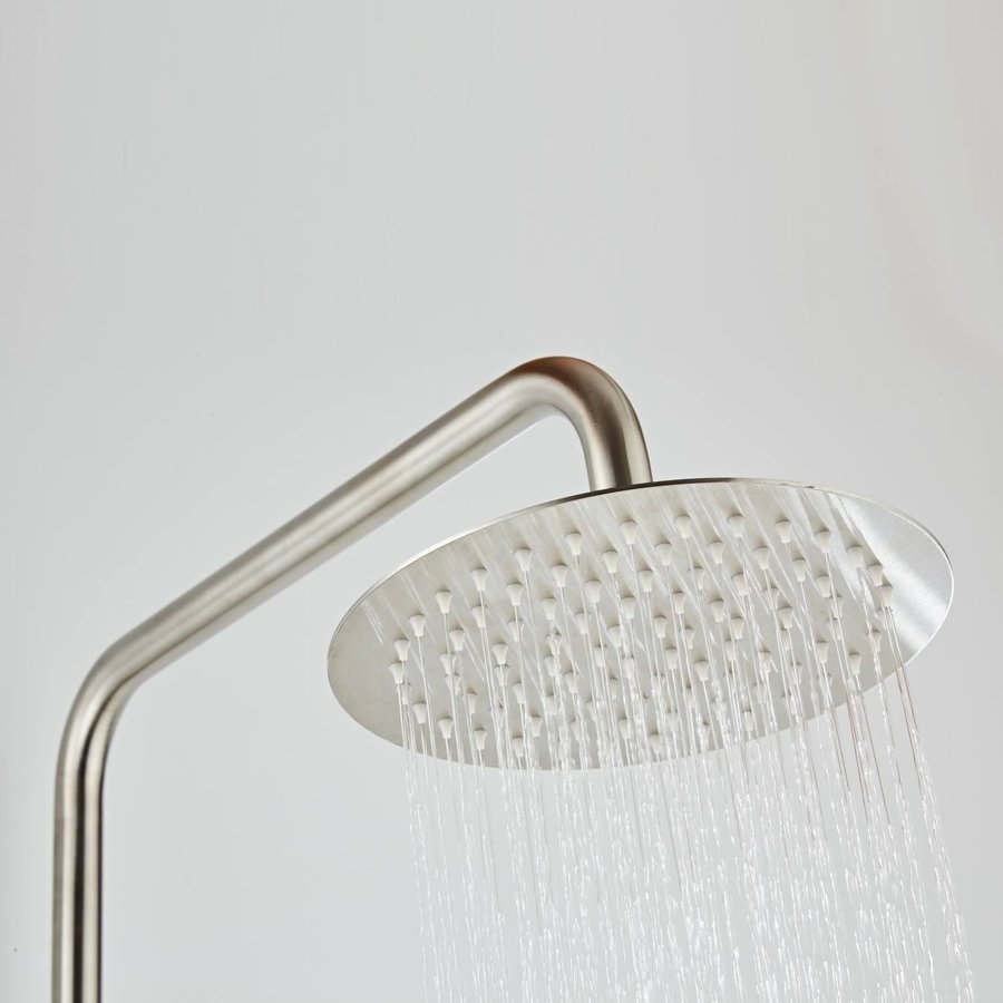 Regendouche BWS Exclusive 20cm met Staafhanddouche 304 RVS