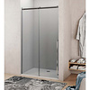 Lacus Nisdeur Lacus La Maddalena 160x210 cm Schuifdeur 8mm Helder Glas RVS