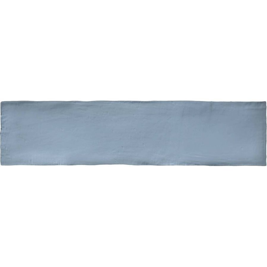 Wandtegel Colonial Sky Mat 7.5x30 cm Mat Licht Blauw (prijs per m2)