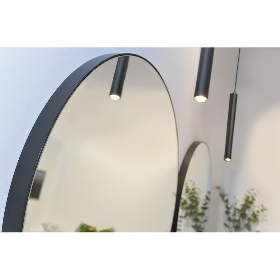 Spiegel LoooX Mirror Black Line Round Ø 70cm