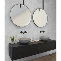 Spiegel LoooX Mirror Black Line Round Ø 70cm