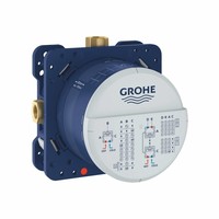 Grohe/Wiesbaden SmartControl Inbouw Doucheset Vierkant Met Hoofddouche Plafond Uitloop 20 cm en Handdouche Compleet