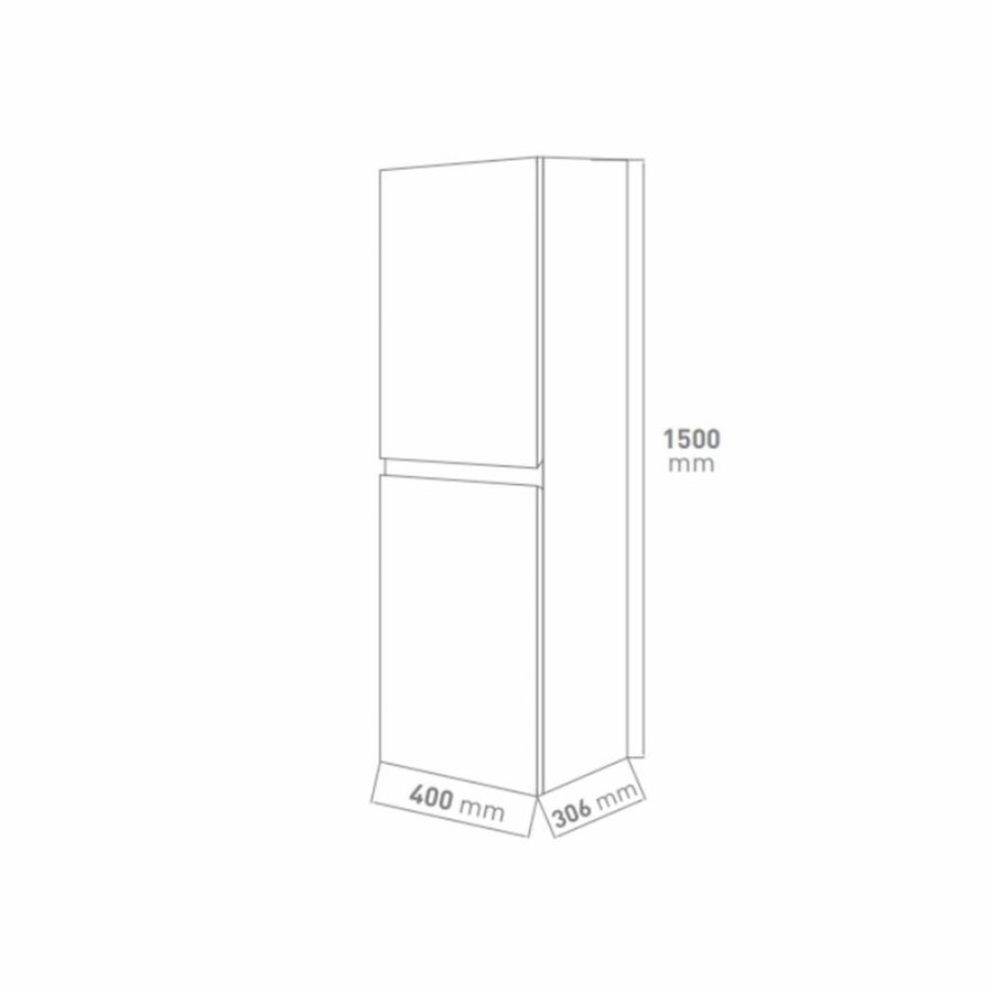 Badkamermeubelset Go By Van Marcke Roxanne 80cm Met Spiegelkast Antraciet